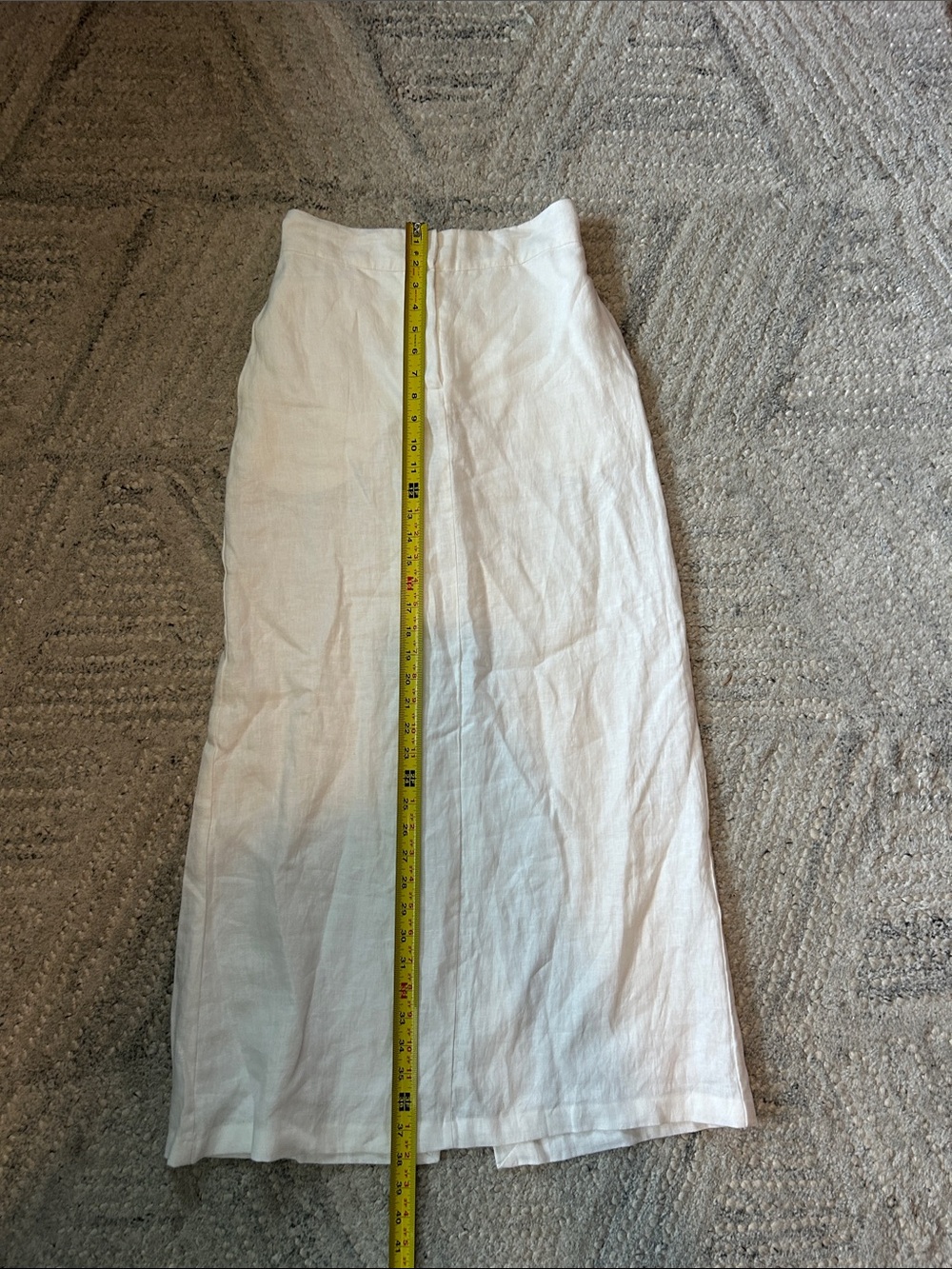 Faithful The Brand White Nelli Linen Maxi Skirt XS - Picture 14 of 14